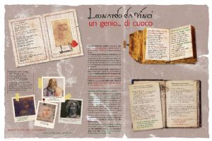 Leonardo da Vinci: a tavola e in mostra